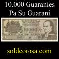 Billetes 2003 3- 10.000 Guaran�es